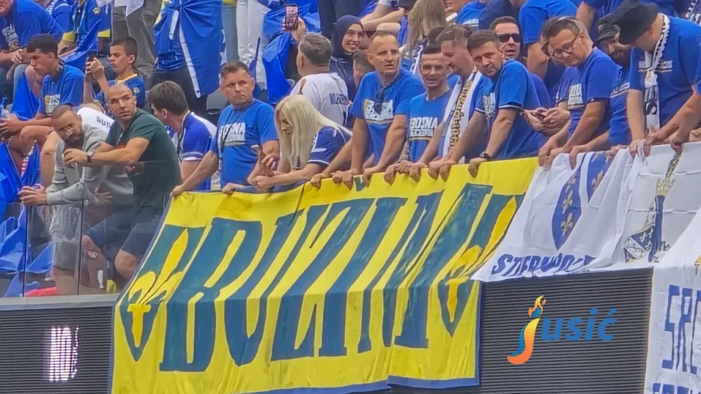 Transparent Bužima na Sofi Stadionu