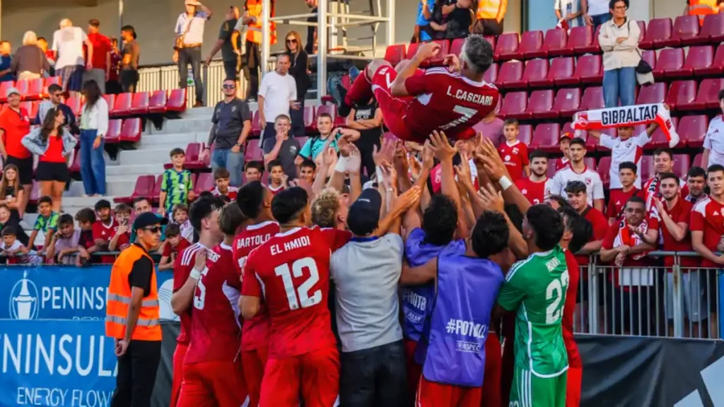 Gibraltar ostvario najveću pobjedu u istoriji i prvi put zabio više od dva gola gibraltar