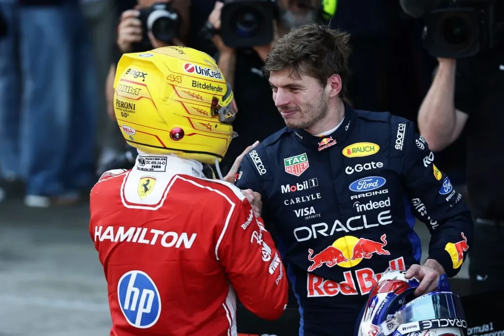 Veliki dan za Ferrari: Hamilton prekinuo post dug 686 dana! (VIDEO) Slavlje Hamiltona