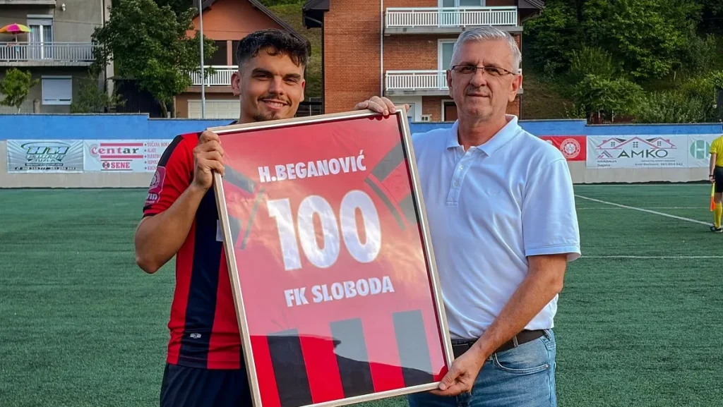 Harun Hadžibeganović u Klubu 100