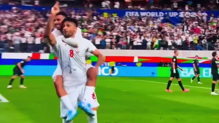 Mohebi nakon gola “pucao po tribinama”, iranski navijači uspjeli napraviti broj 168 na tribinama iranci slave gol