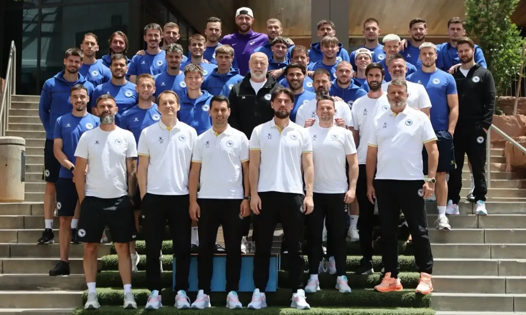 Jusuf Nurkić posjetio kamp Zmajeva i poželio im sreću protiv Švicarske jusuf nurkic reprezentacija bih