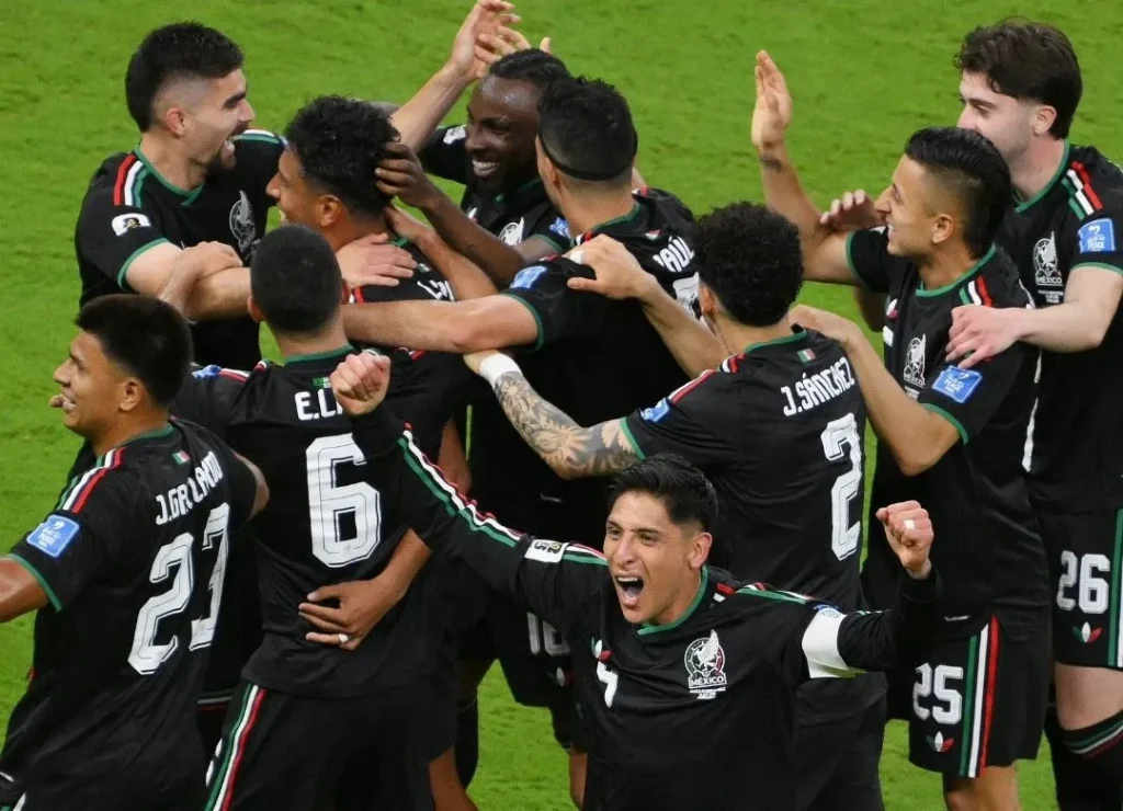 Jedan gol bio dovoljan: Meksiko prvi među najboljima na Mundijalu Slavlje Meksika