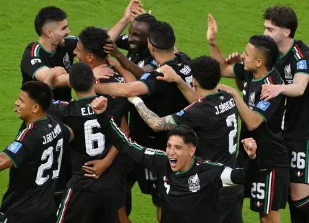 Jedan gol bio dovoljan: Meksiko prvi među najboljima na Mundijalu Slavlje Meksika