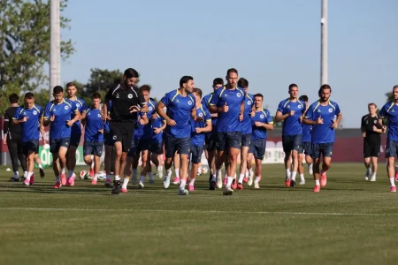 Reprezentacija BiH na treningu