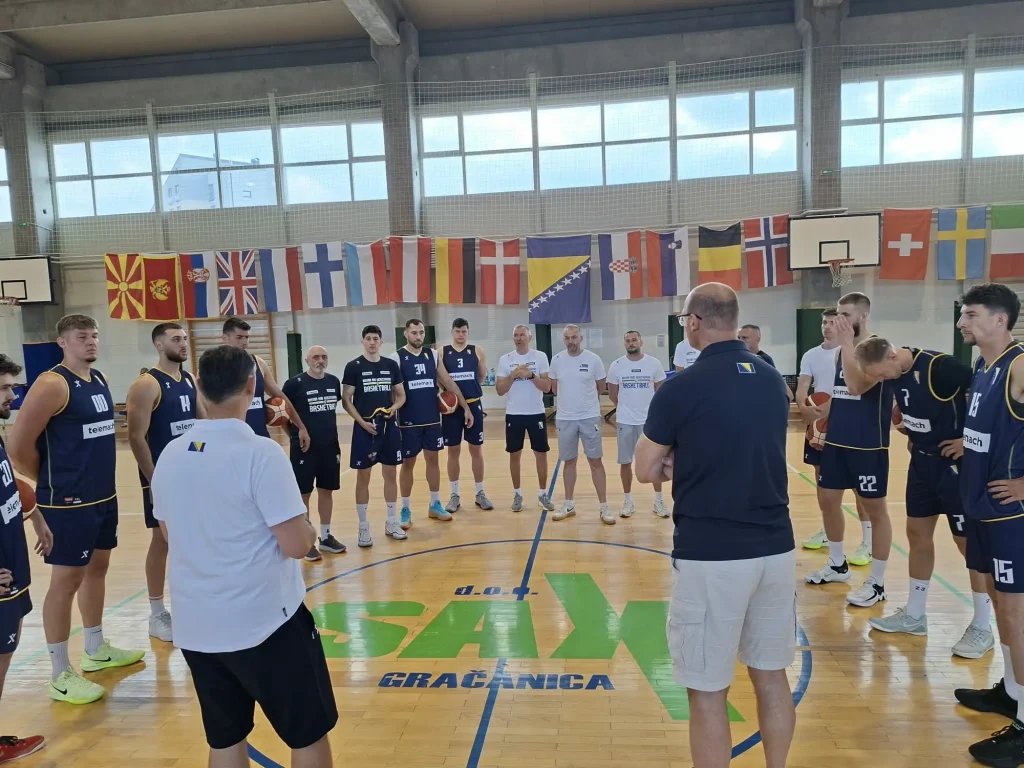 Bh. košarkaši na Vlašiću bruse formu za Tursku i Srbiju Bh. košarkaši na Vlašiću