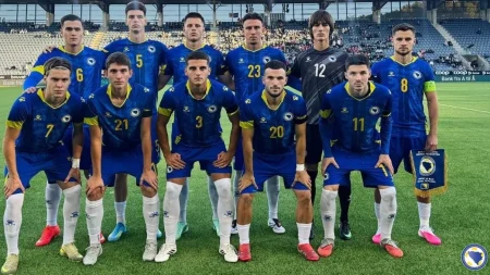 Kvalifikacije za EP: Mlada reprezentacija BiH povela u Norveškoj, pa primila šest golova U-21 reprezentacija BiH